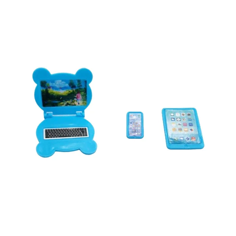 Kawaii Miniature Dollhouse Accessories – Cute Mini Food & Study Tools
