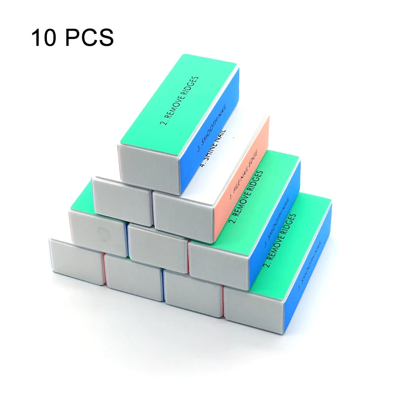 Nail Buffer Block – Sponge Nail File for Manicure & Pedicure