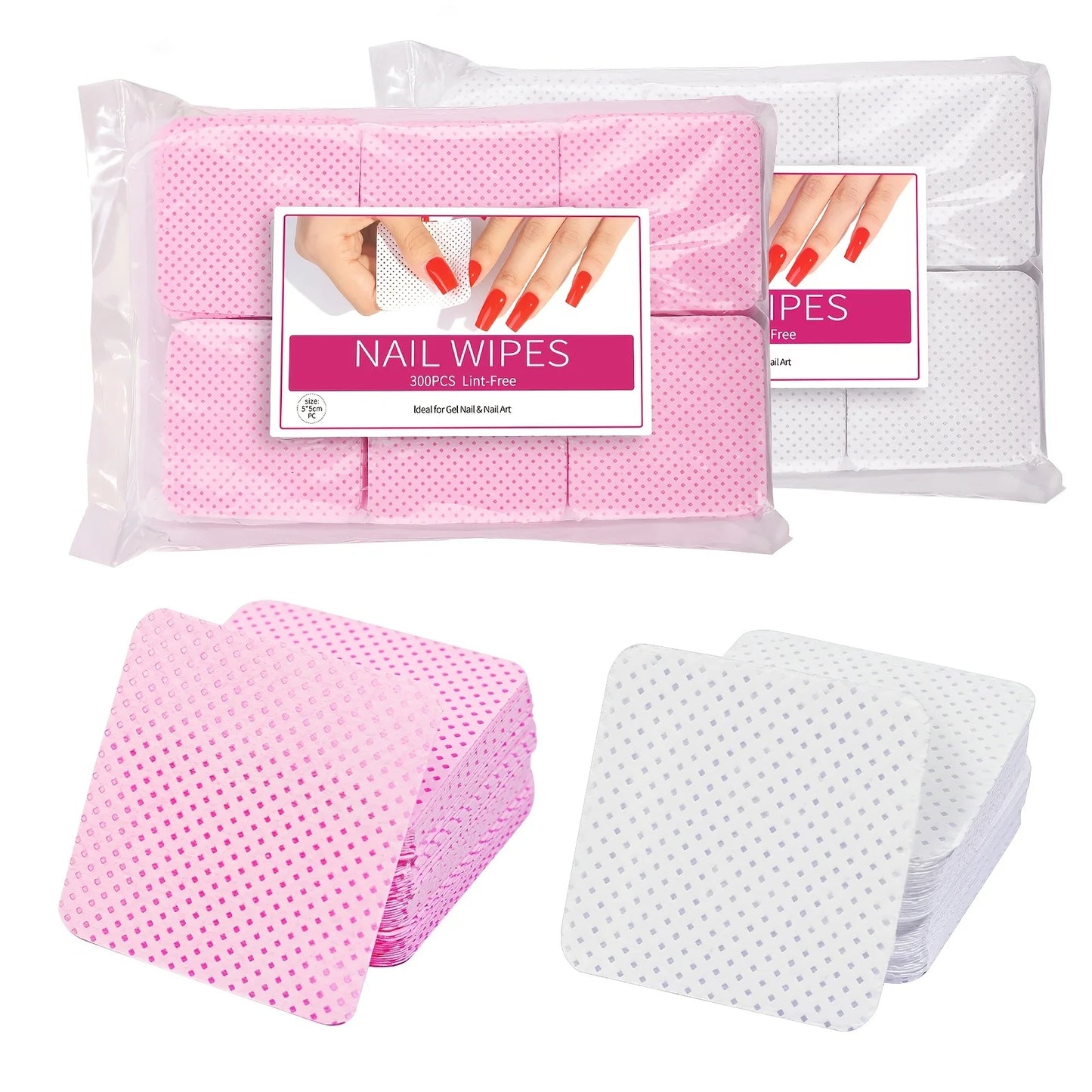 Nail Polish Remover Wipes – Non-Woven Cleaning Pads for Salon & Home