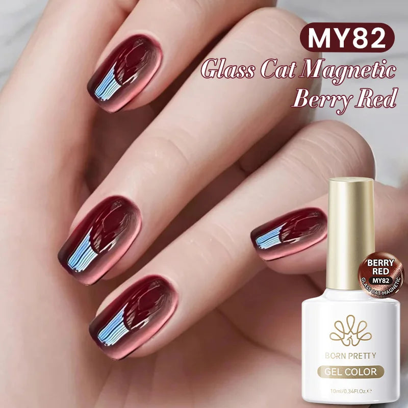 BORN PRETTY Cat Eye Gel Polish – Sunset Gaze Magnetic Crystal Varnish 10ml