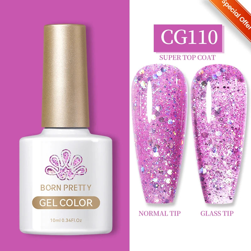 BORN PRETTY Cat Eye Gel Polish – Sunset Gaze Magnetic Crystal Varnish 10ml
