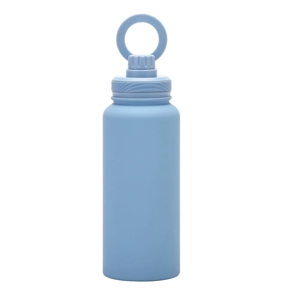 1000ml MagSafe Insulated Water Bottle with 360° Rotating Phone Holder – Stainless Steel Thermal Flask