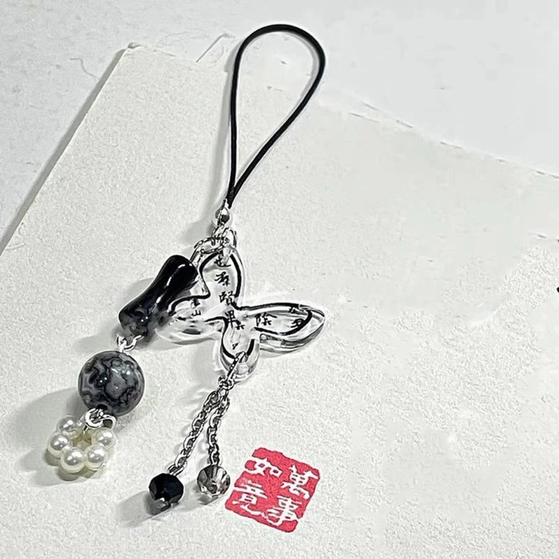 Anti-Lost Lanyard Bag Charm – Phone & Backpack Pendant Accessory