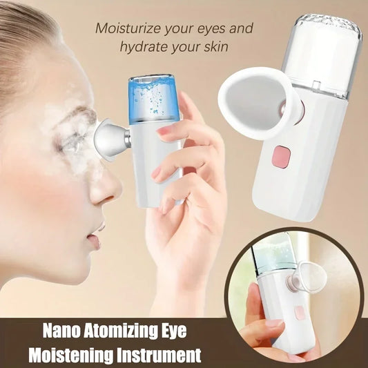 Nano Eye Hydrating Spray Massager – 3-in-1 Eye & Skin Spa Beauty Tool