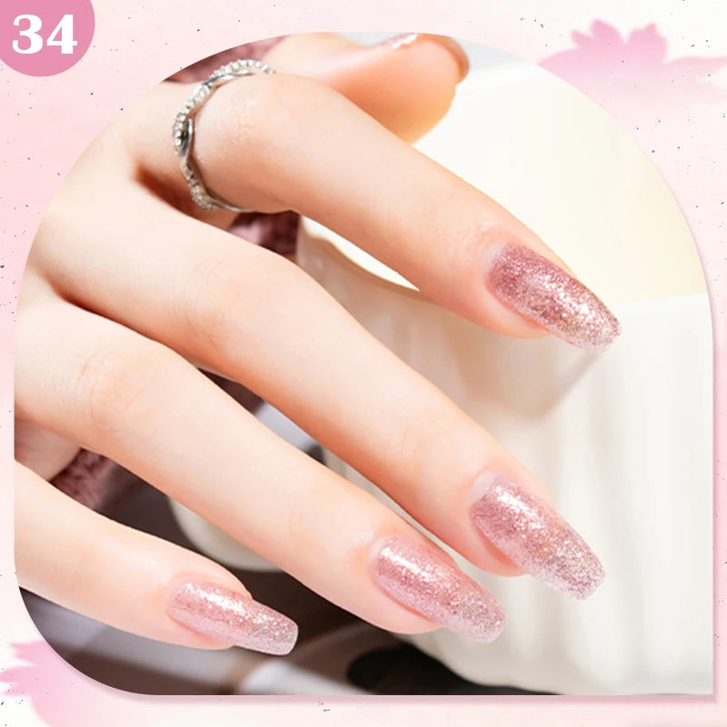 Water-Based Peel Off Nail Polish – 40 Colors, Quick Dry, No Lamp Needed