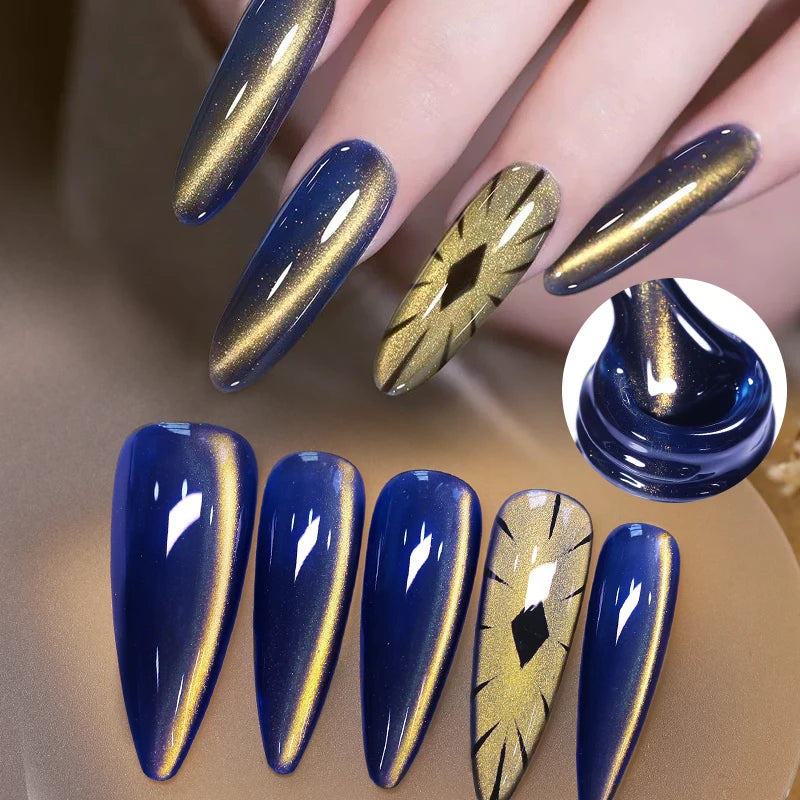 BORN PRETTY Sunset Gaze Cat Magnetic Eye Gel Polish 10ml Crystal Varnish Soak Off UV LED Nail Art Salon Hybrid DIY Manicure