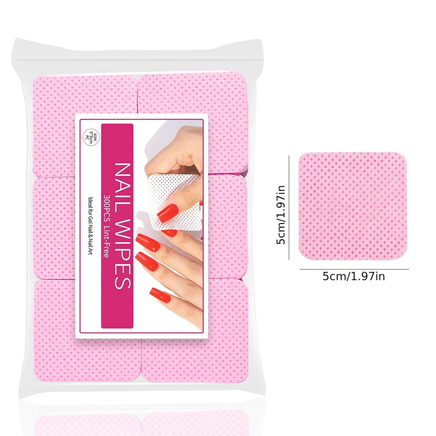 Nail Polish Remover Wipes – Non-Woven Cleaning Pads for Salon & Home