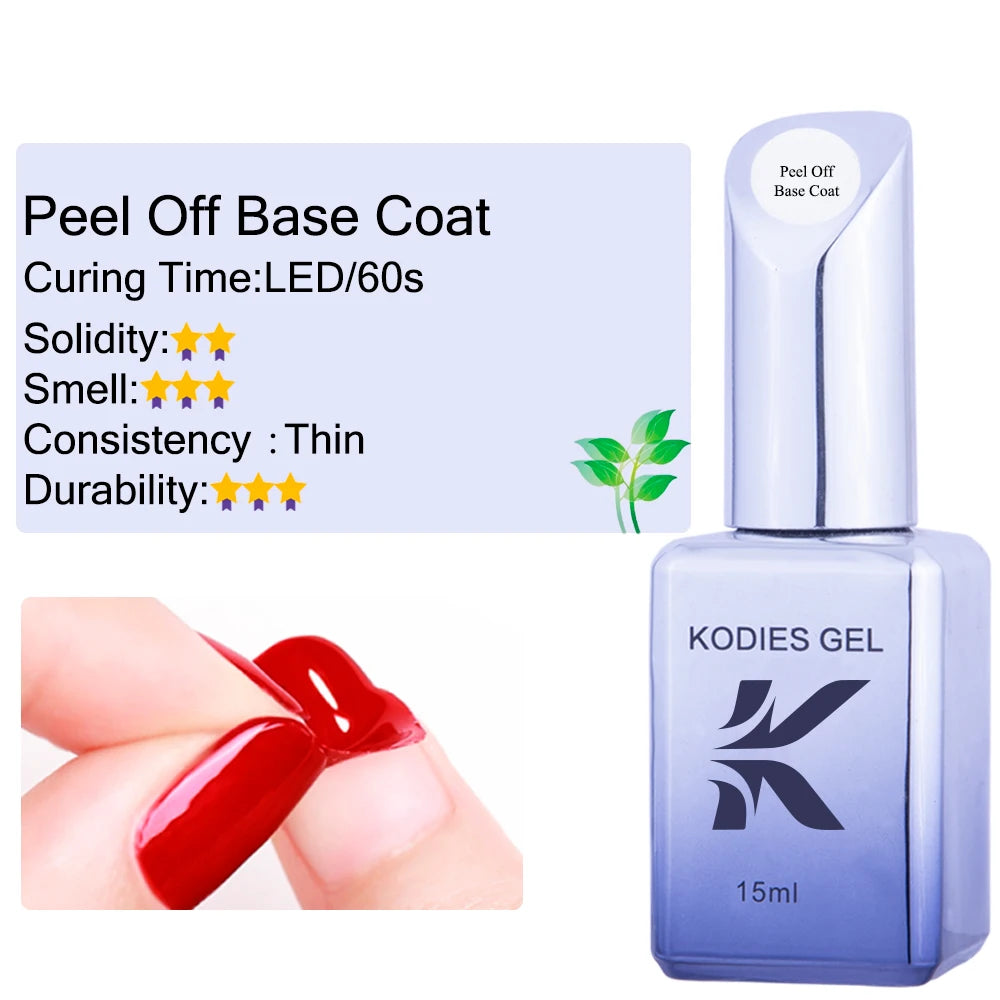KODIES GEL Repair Base Coat — Keratin & Biotin Nail Strengthener 15ML
