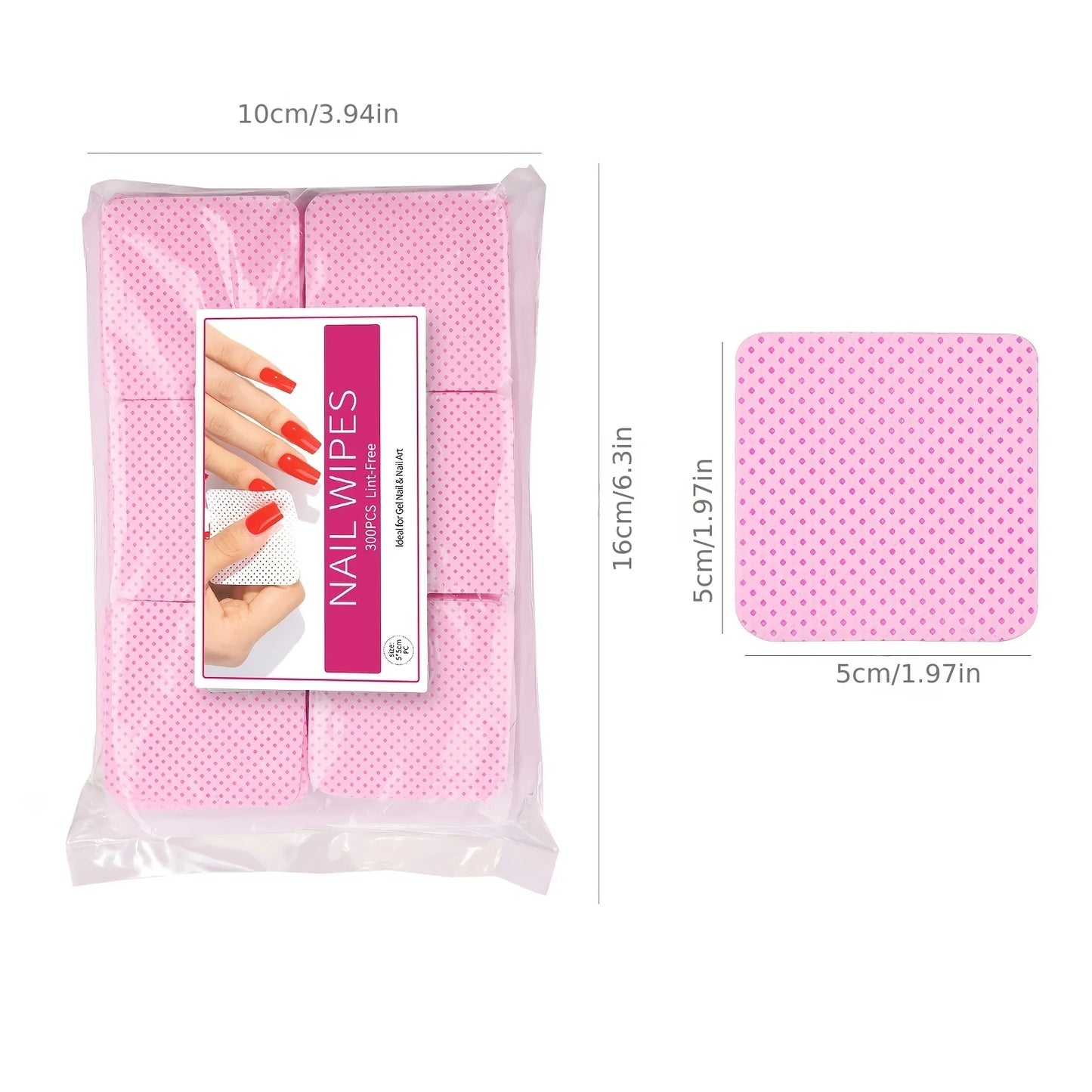 Nail Polish Remover Wipes – Non-Woven Cleaning Pads for Salon & Home