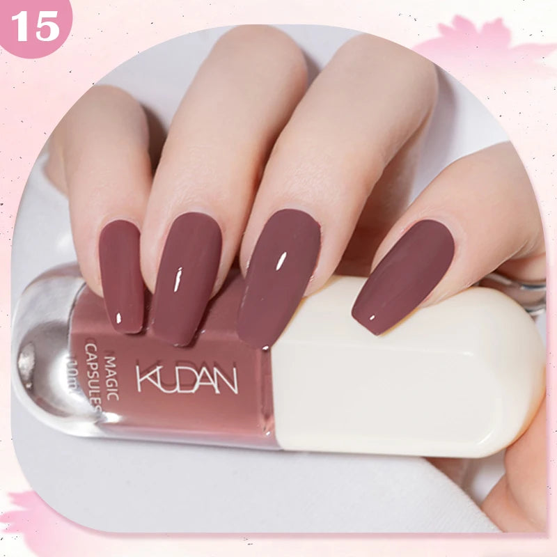 Water-Based Peel Off Nail Polish – 40 Colors, Quick Dry, No Lamp Needed
