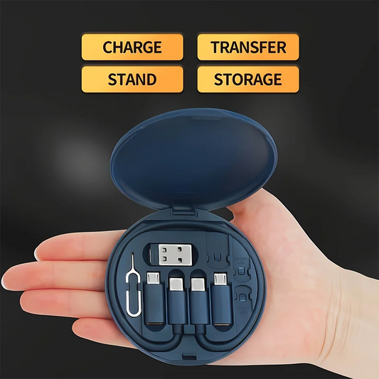 65W Fast Charging Multi-Adapter Kit – USB-C, Lightning & Micro USB All-in-One