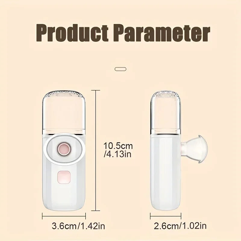 Nano Eye Hydrating Spray Massager – 3-in-1 Eye & Skin Spa Beauty Tool
