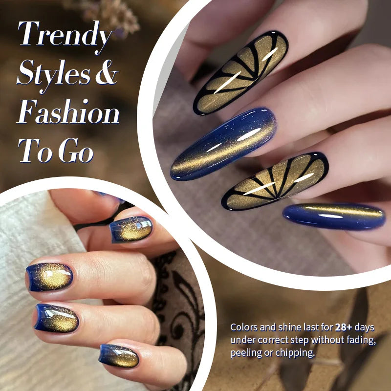 BORN PRETTY Sunset Gaze Cat Magnetic Eye Gel Polish 10ml Crystal Varnish Soak Off UV LED Nail Art Salon Hybrid DIY Manicure