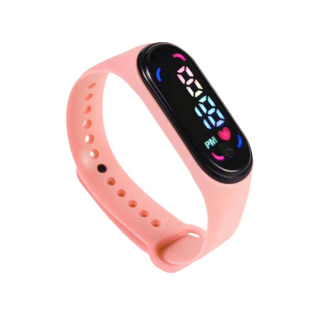 Children's LED Digital Sport Watch – Waterproof Bracelet for Boys & Girls