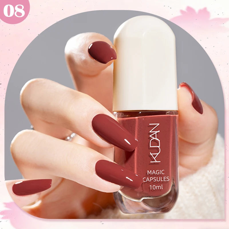 Water-Based Peel Off Nail Polish – 40 Colors, Quick Dry, No Lamp Needed
