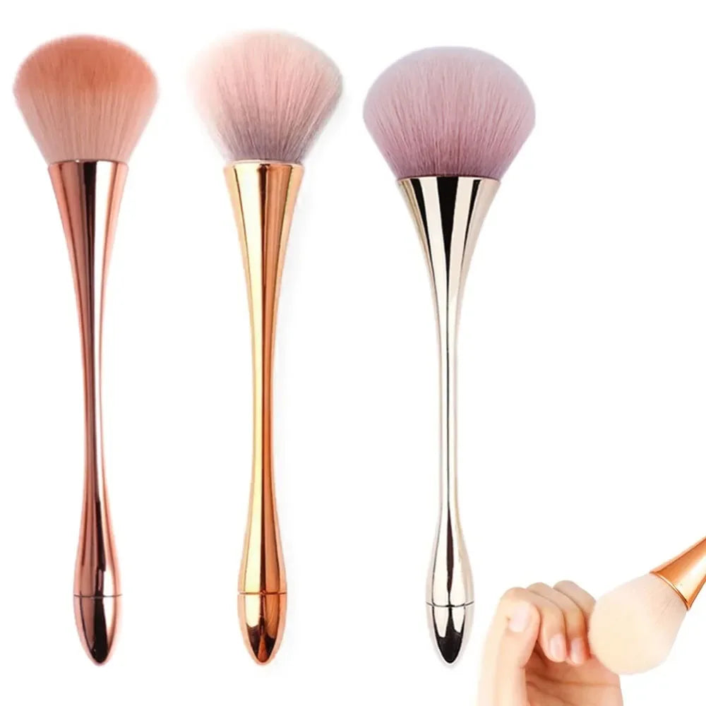 Nail Art Dust Brush – Acrylic UV Gel Powder Cleaning Tool