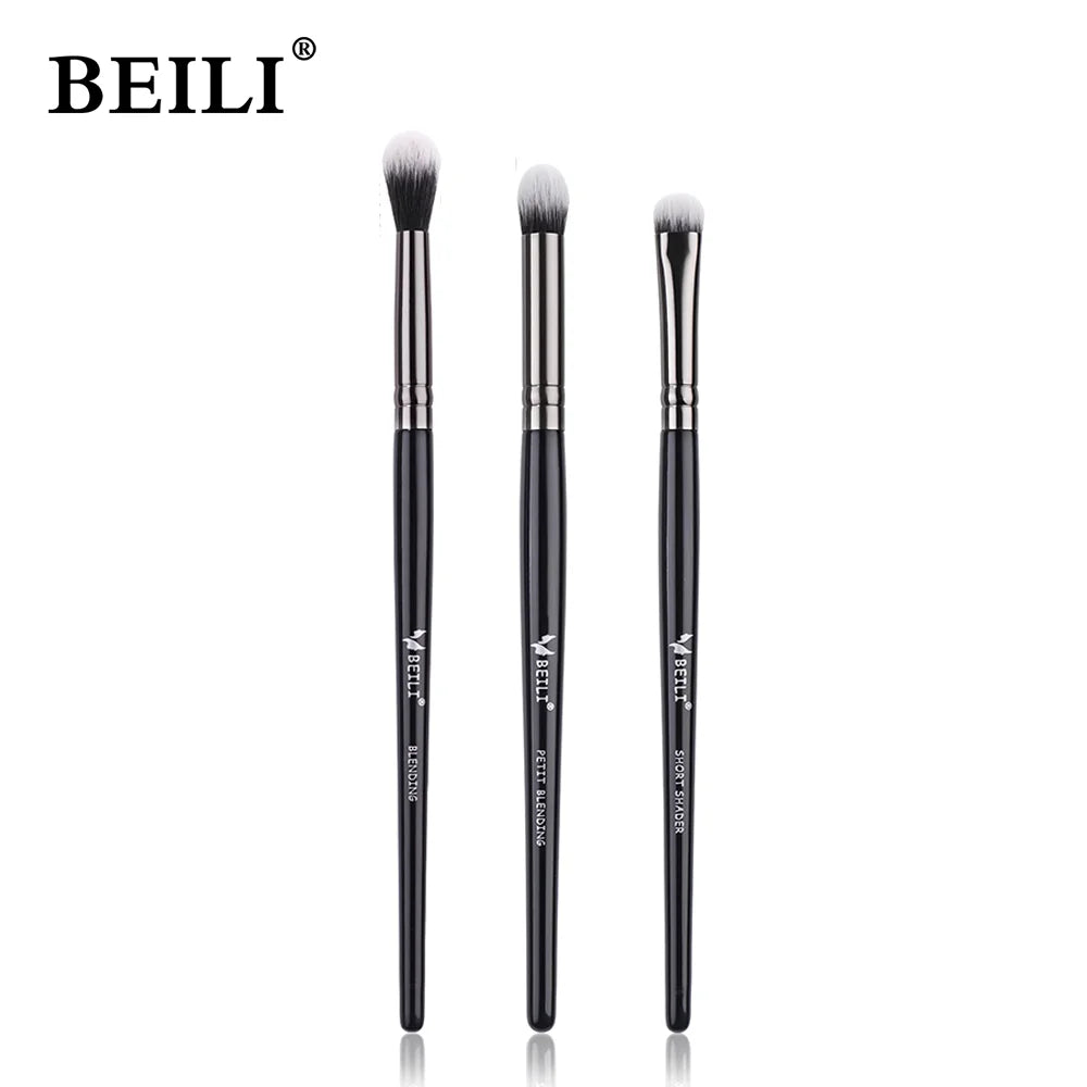 Professional Dense Eye Blending Brush – Soft Synthetic Eyeshadow Brush for Seamless Makeup Application