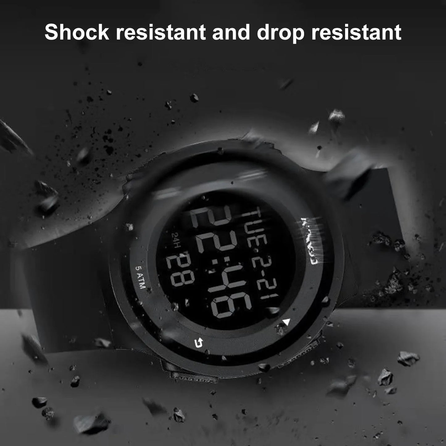 Men's LED Digital Sport Watch – Stylish & Durable