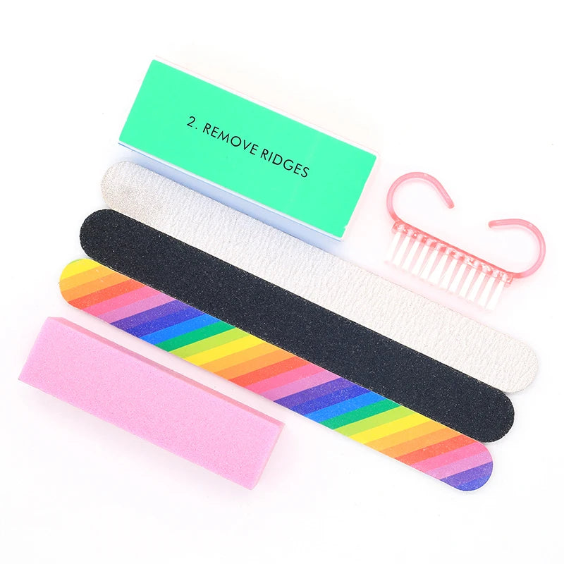 Nail Buffer Block – Sponge Nail File for Manicure & Pedicure