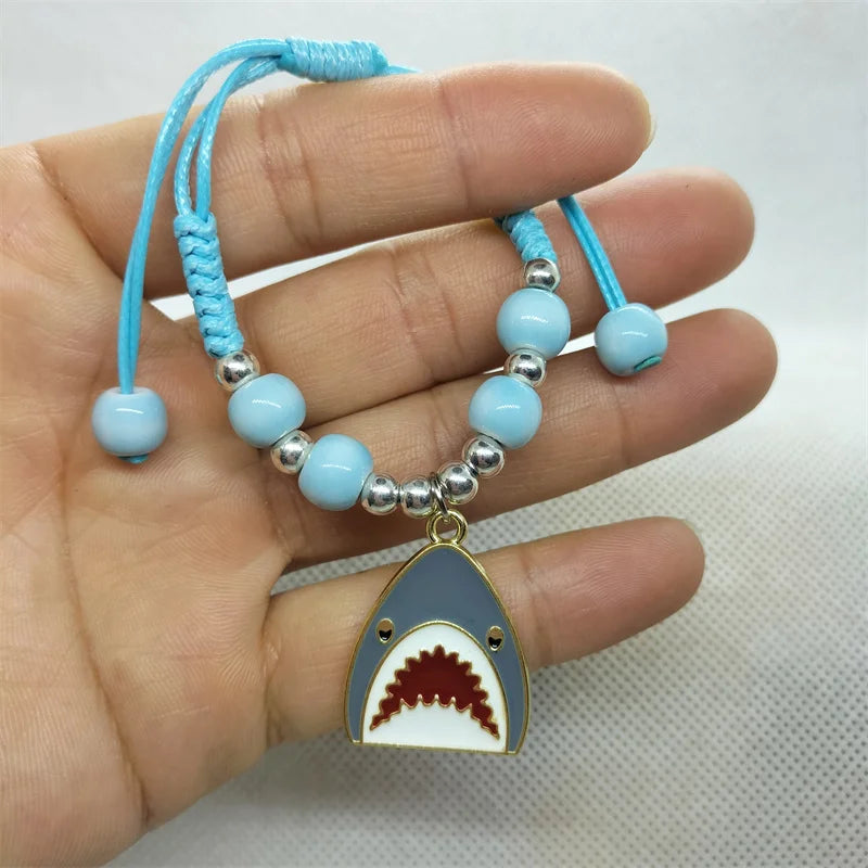Cartoon Animal Charm Bracelet – Cat & Flower Friendship Jewelry for Girls