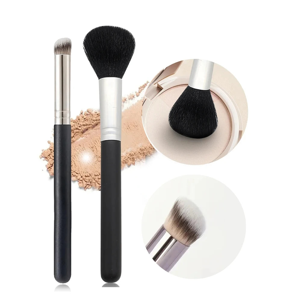 Professional Dense Eye Blending Brush – Soft Synthetic Eyeshadow Brush for Seamless Makeup Application