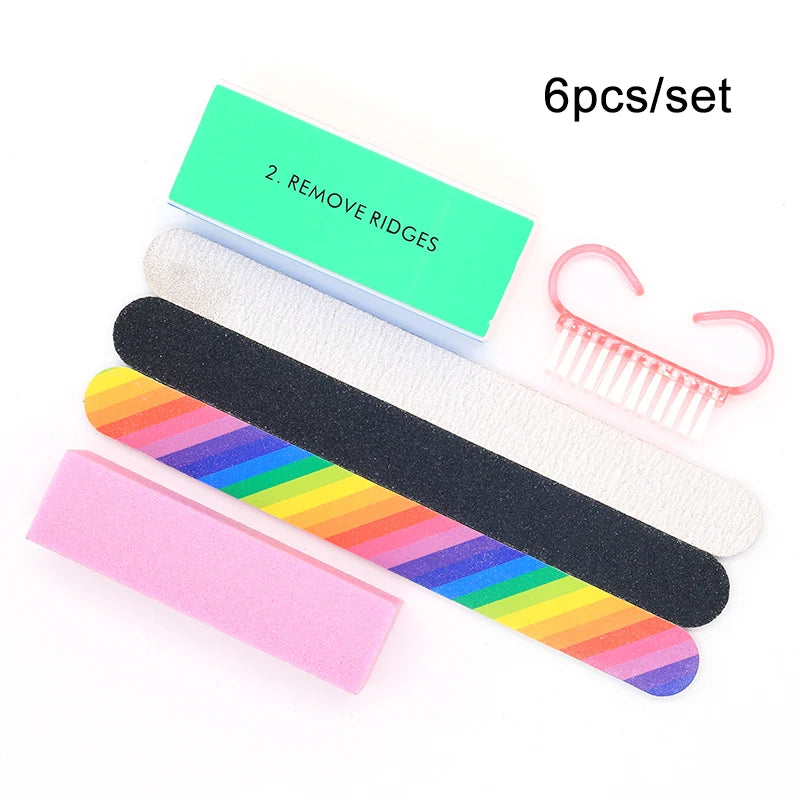 Nail Buffer Block – Sponge Nail File for Manicure & Pedicure