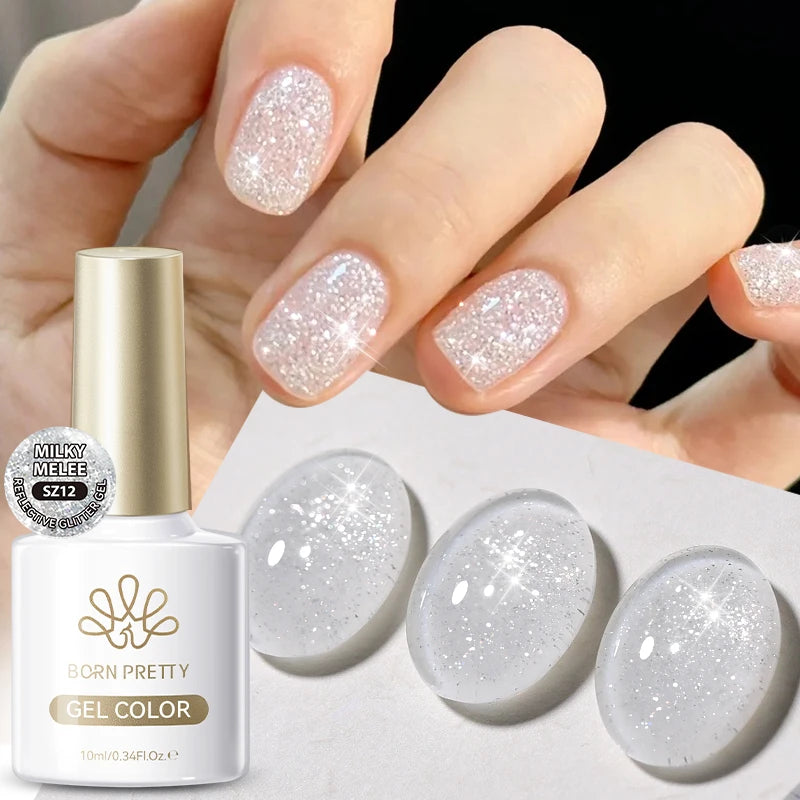 BORN PRETTY Cat Eye Gel Polish – Sunset Gaze Magnetic Crystal Varnish 10ml