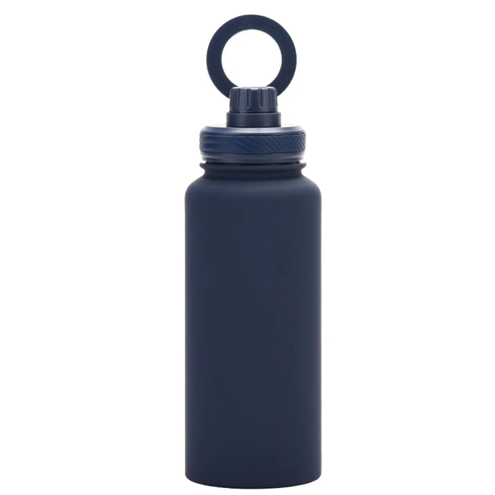 1000ml MagSafe Insulated Water Bottle with 360° Rotating Phone Holder – Stainless Steel Thermal Flask