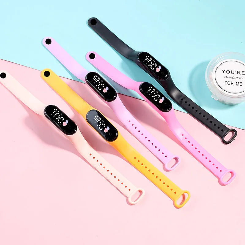 Children's LED Digital Sport Watch – Waterproof Bracelet for Boys & Girls