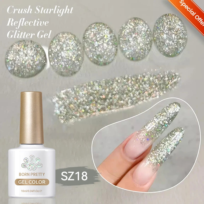 BORN PRETTY Cat Eye Gel Polish – Sunset Gaze Magnetic Crystal Varnish 10ml