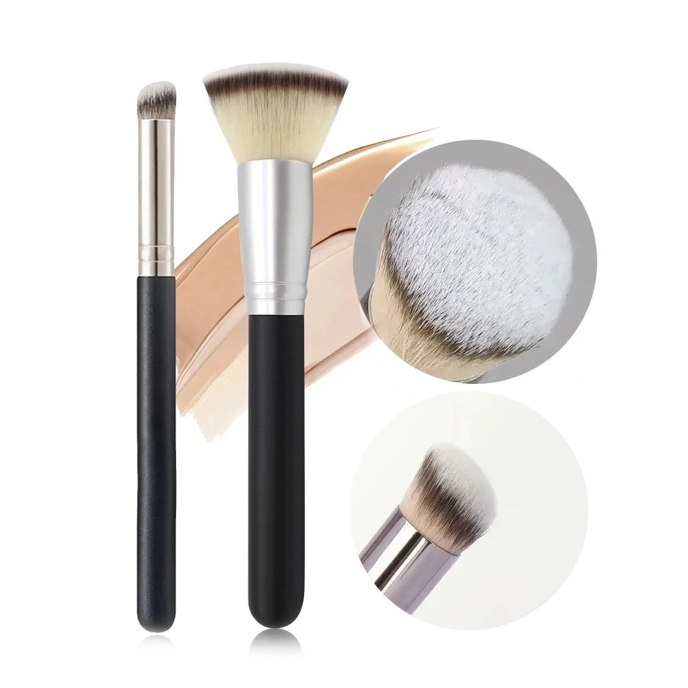 Professional Dense Eye Blending Brush – Soft Synthetic Eyeshadow Brush for Seamless Makeup Application
