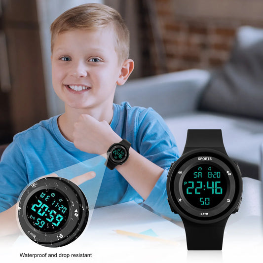 Men's LED Digital Sport Watch – Stylish & Durable
