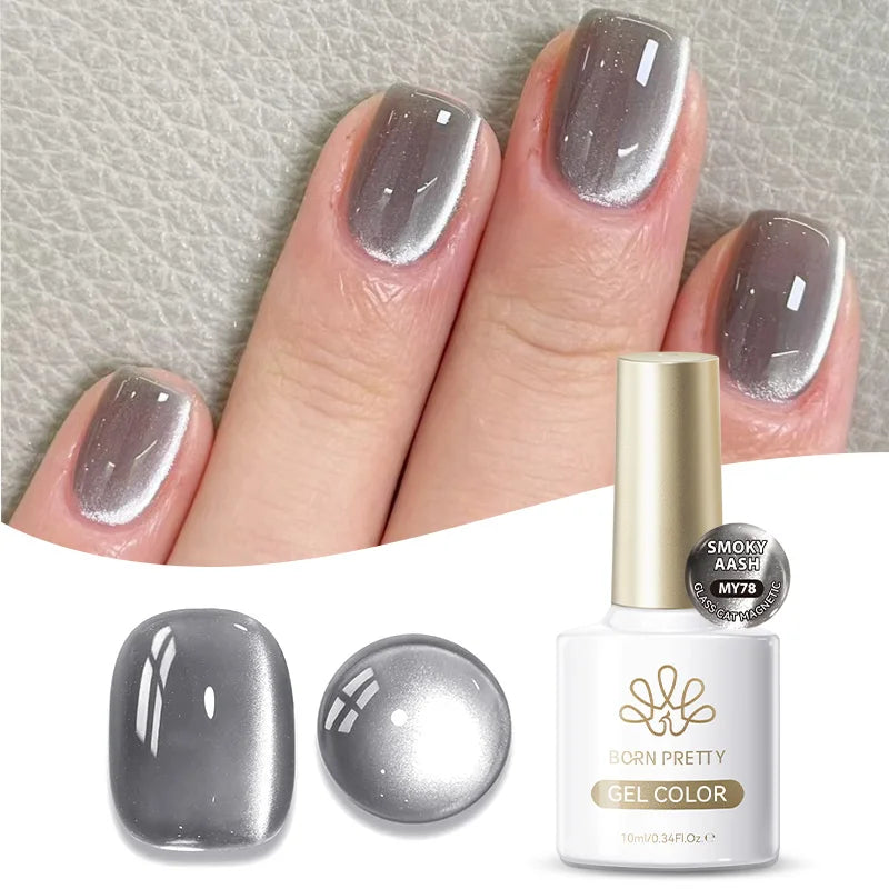 BORN PRETTY Sunset Gaze Cat Magnetic Eye Gel Polish 10ml Crystal Varnish Soak Off UV LED Nail Art Salon Hybrid DIY Manicure