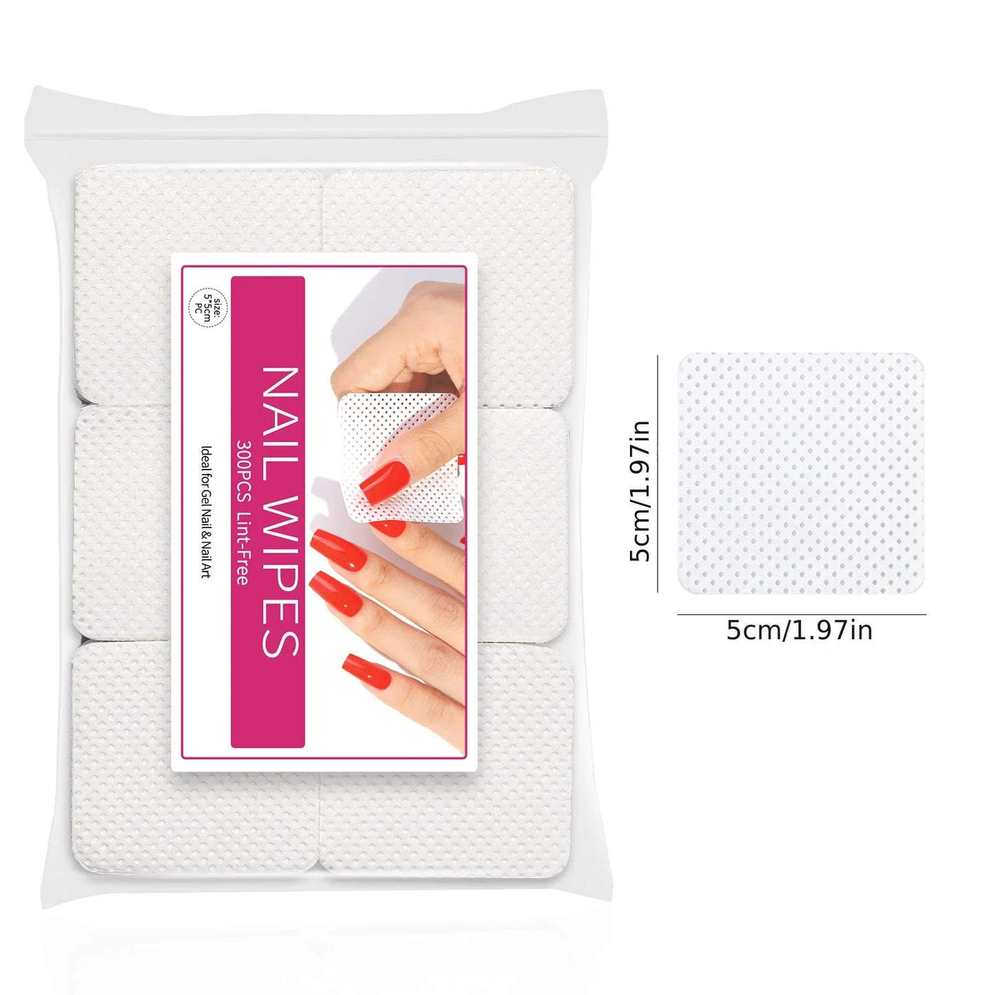 Nail Polish Remover Wipes – Non-Woven Cleaning Pads for Salon & Home