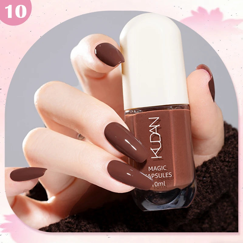 Water-Based Peel Off Nail Polish – 40 Colors, Quick Dry, No Lamp Needed