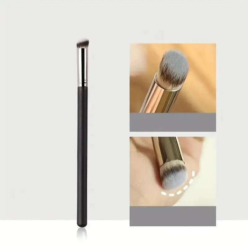 Professional Dense Eye Blending Brush – Soft Synthetic Eyeshadow Brush for Seamless Makeup Application