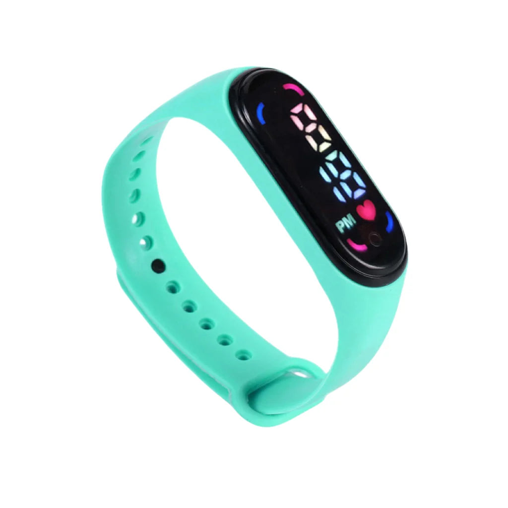 Children's LED Digital Sport Watch – Waterproof Bracelet for Boys & Girls