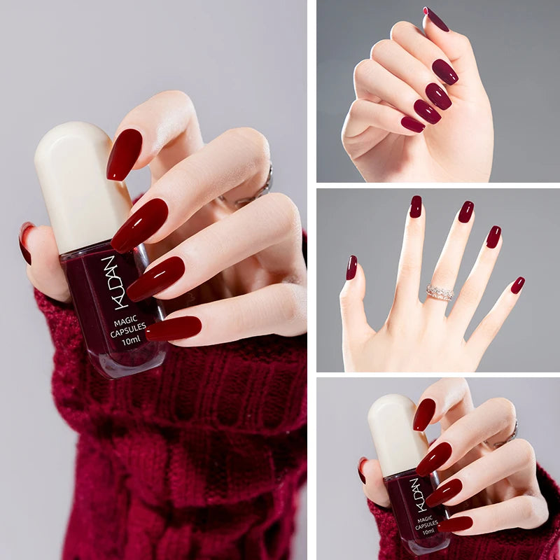 Water-Based Peel Off Nail Polish – 40 Colors, Quick Dry, No Lamp Needed