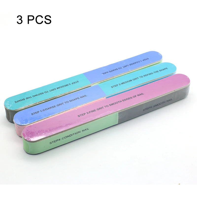 Nail Buffer Block – Sponge Nail File for Manicure & Pedicure