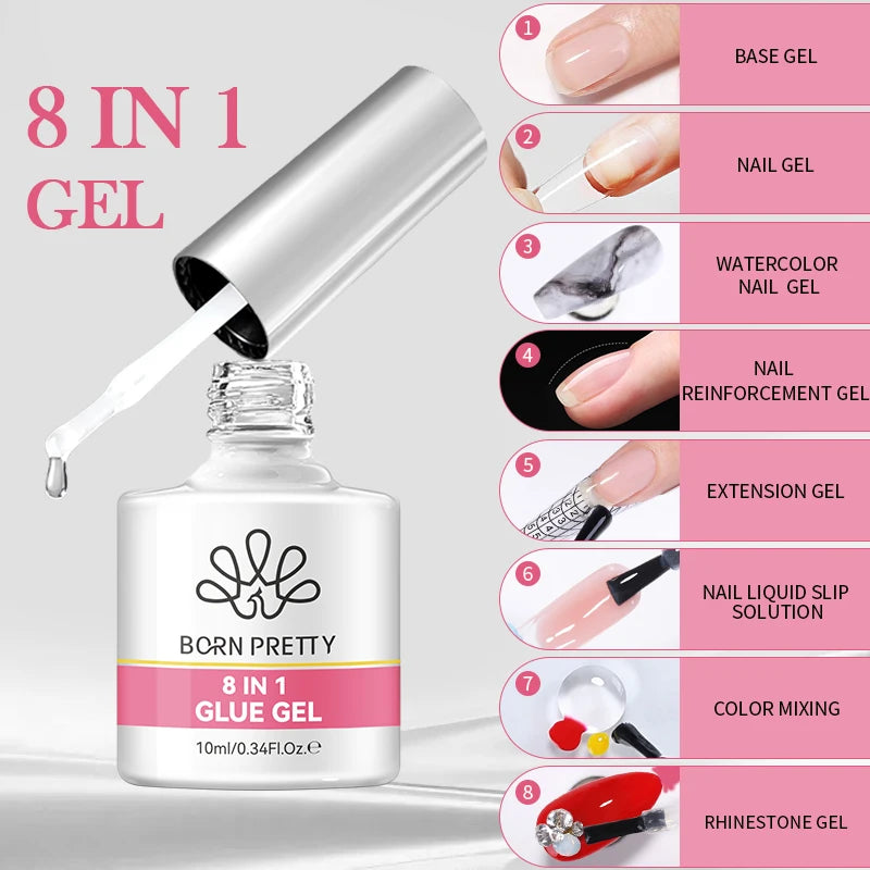 BORN PRETTY Cat Eye Gel Polish – Sunset Gaze Magnetic Crystal Varnish 10ml
