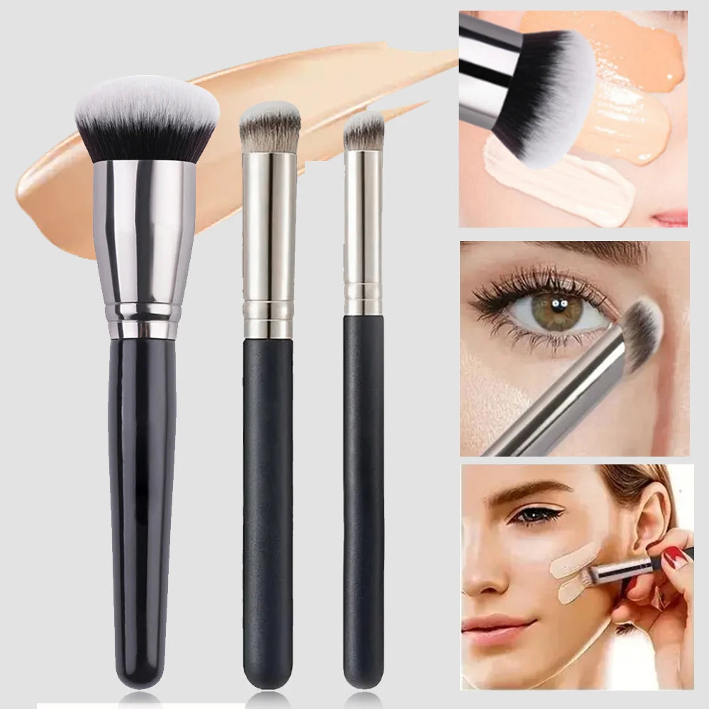 Professional Dense Eye Blending Brush – Soft Synthetic Eyeshadow Brush for Seamless Makeup Application