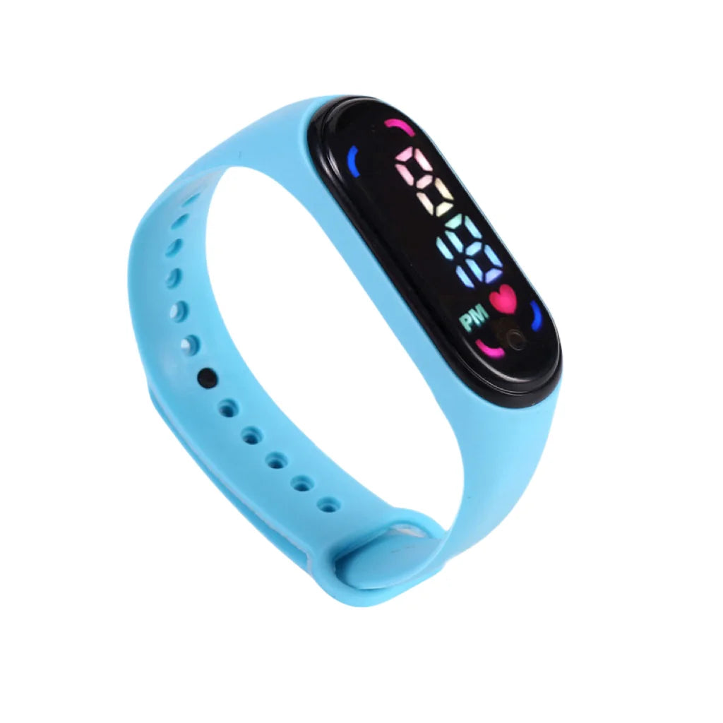 Children's LED Digital Sport Watch – Waterproof Bracelet for Boys & Girls