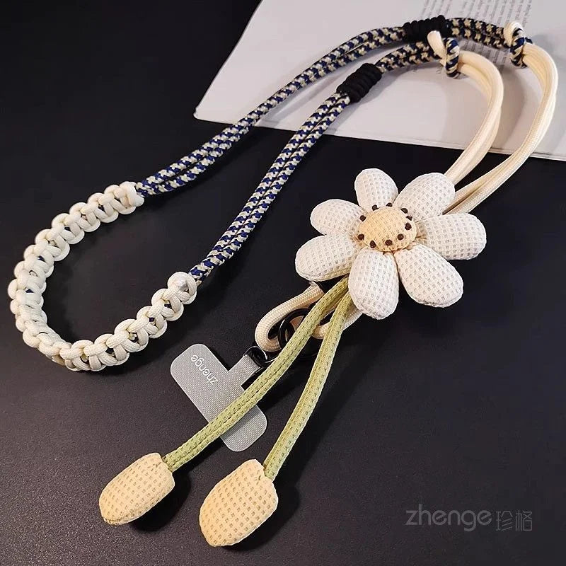 Trendy Phone Wrist Strap & Crossbody Lanyard – Anti-Drop, Elastic & Stylish