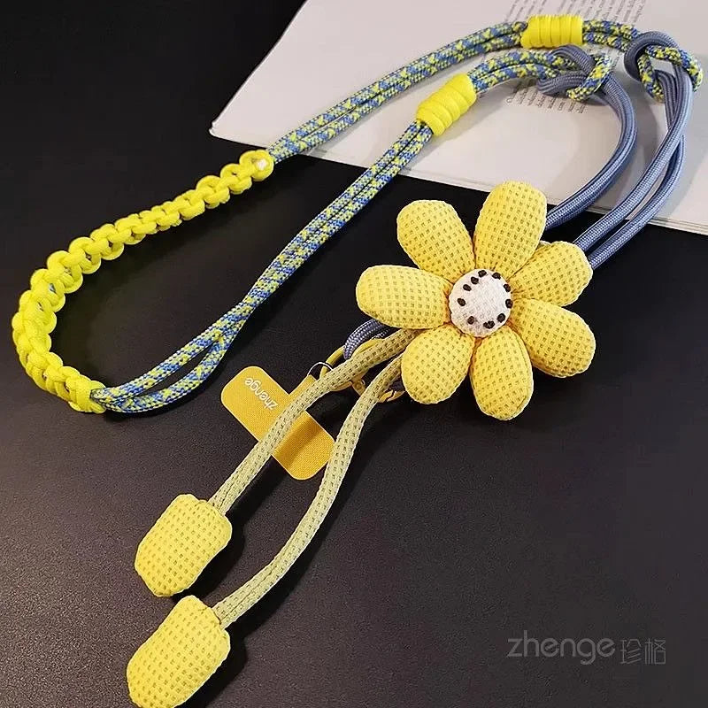 Trendy Phone Wrist Strap & Crossbody Lanyard – Anti-Drop, Elastic & Stylish