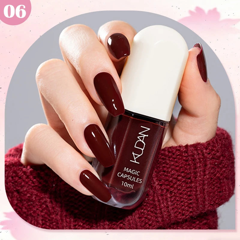 Water-Based Peel Off Nail Polish – 40 Colors, Quick Dry, No Lamp Needed