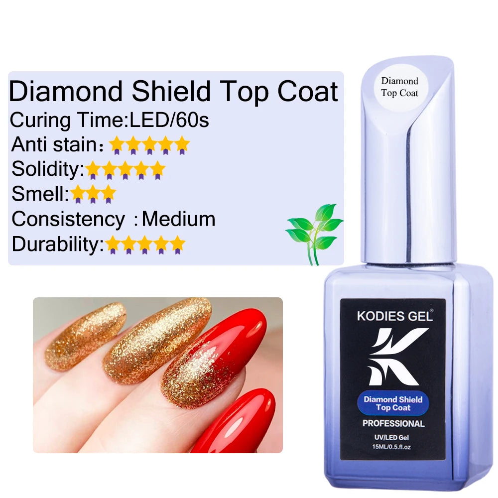 KODIES GEL Repair Base Coat — Keratin & Biotin Nail Strengthener 15ML
