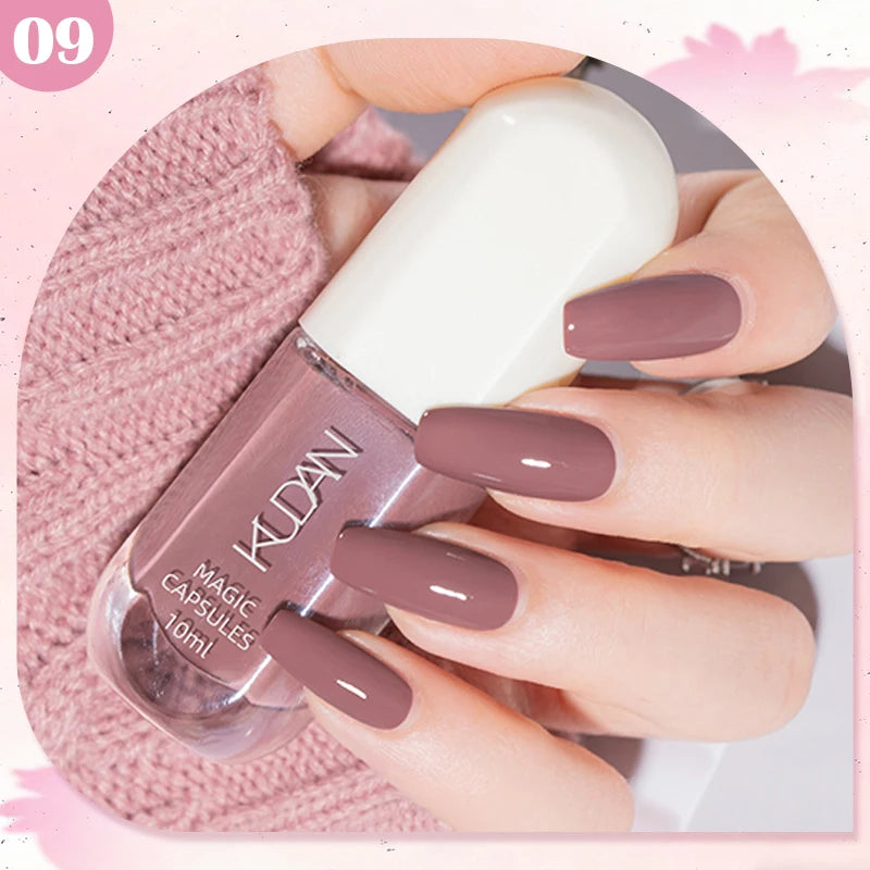 Water-Based Peel Off Nail Polish – 40 Colors, Quick Dry, No Lamp Needed