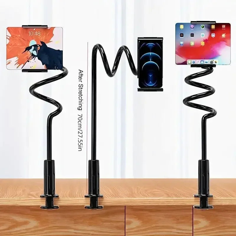 Flexible Lazy Phone & Tablet Stand – Adjustable Desk & Bedside Holder