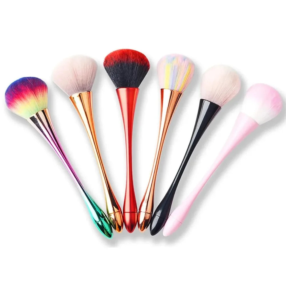 Nail Art Dust Brush – Acrylic UV Gel Powder Cleaning Tool
