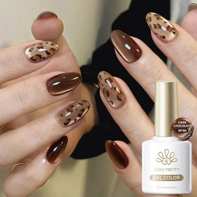 BORN PRETTY Cat Eye Gel Polish – Sunset Gaze Magnetic Crystal Varnish 10ml